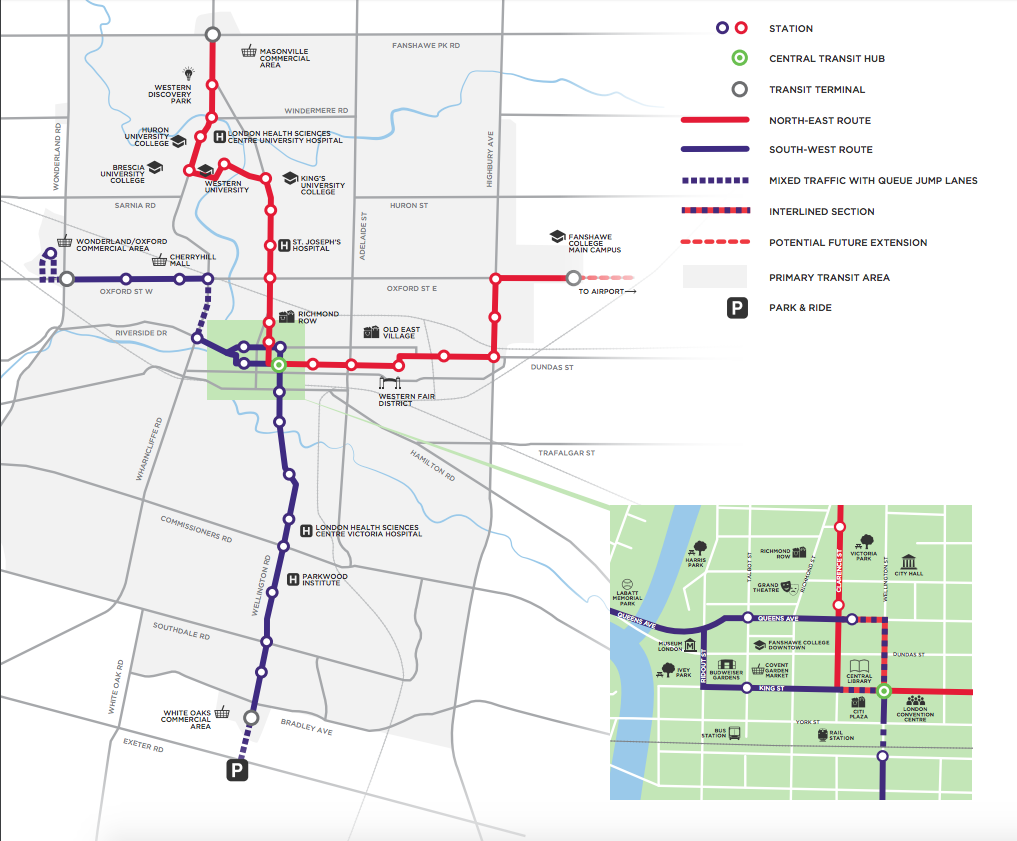 BRT plan (Graphic)